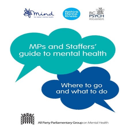 MP and Staffers Guide to Mental Health