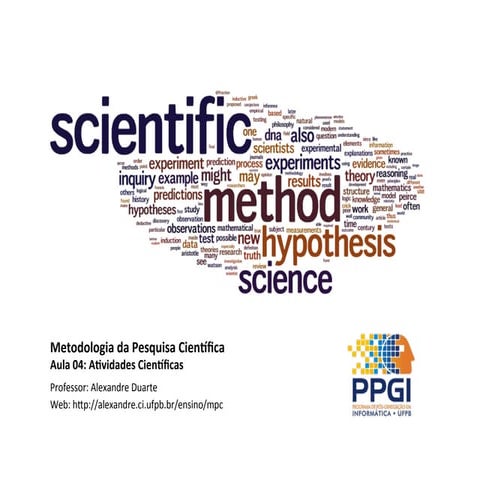 Atividades Científica