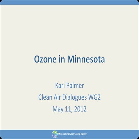 Ozone in Minnesota