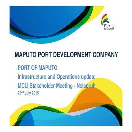 Port of Maputo Infrastructure and Operations update | PDF