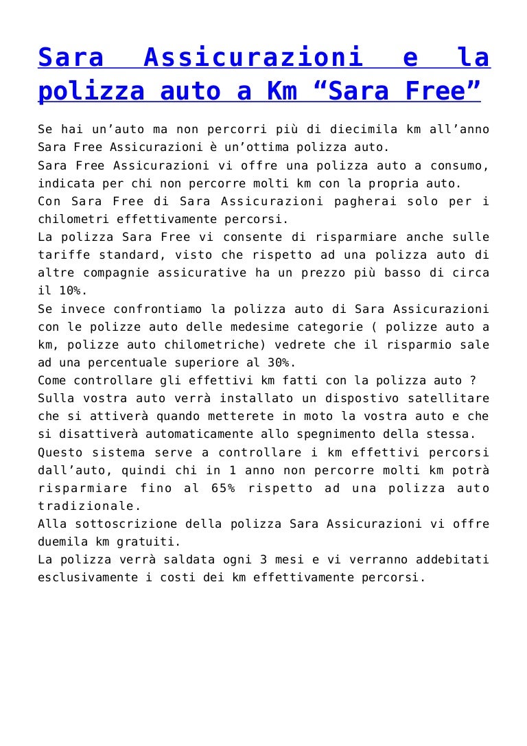 Auto Storiche Assicurazioni Sara