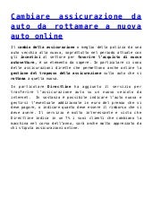 Assicurazione Auto A Km Kmservizi Unipolsai