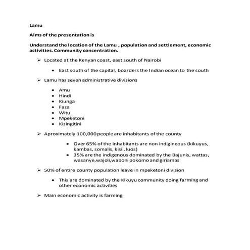 Lamu Mpeketoni killings