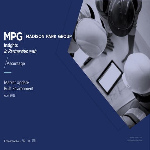 MPG Construct Tech Market Update - April 2022