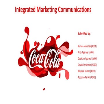 Marketing Planning Coca Cola