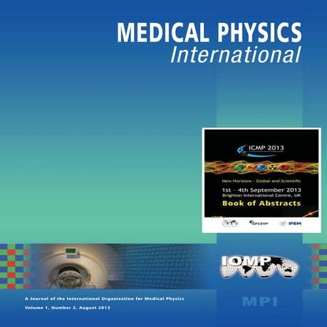 Журнал Medical Physics International, часть 1, том 2 (издатель - IOMP ...