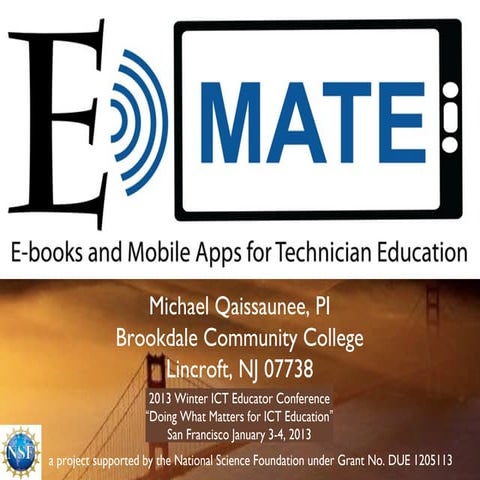 2013 Winter ICT Educator Conference