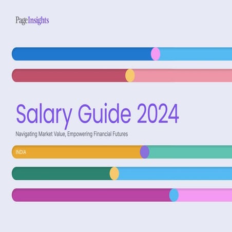 Salary Guide 2024 Report with respect to candidates perspective
