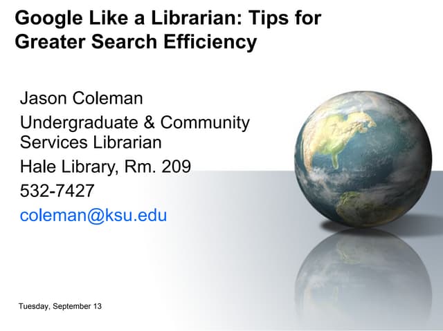 Mpl brownbag sept2011