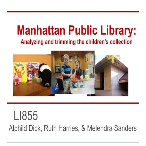 Analyzing a Library's Children's Collection