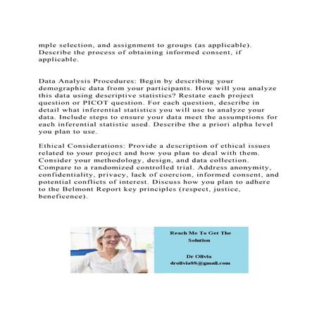 mple selection, and assignment to groups (as applicable). Describe.docx