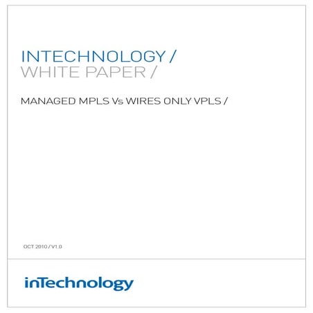 VPLS versus MPLS