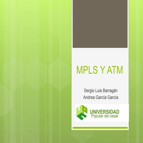 Mpls y Atm