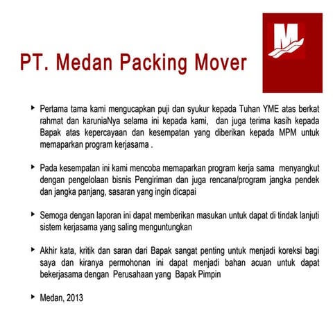 Medan Packing Mover