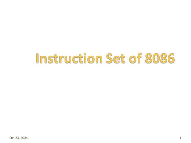Microprocessor 8086 PPT1.4 instruction set.ppt
