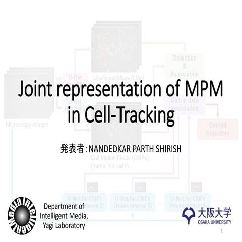 Motion and Position Map in Cell Tracking for Bioimaging