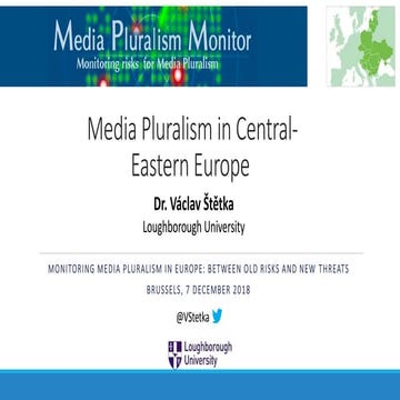 Media Pluralism in Central - Eastern Europe