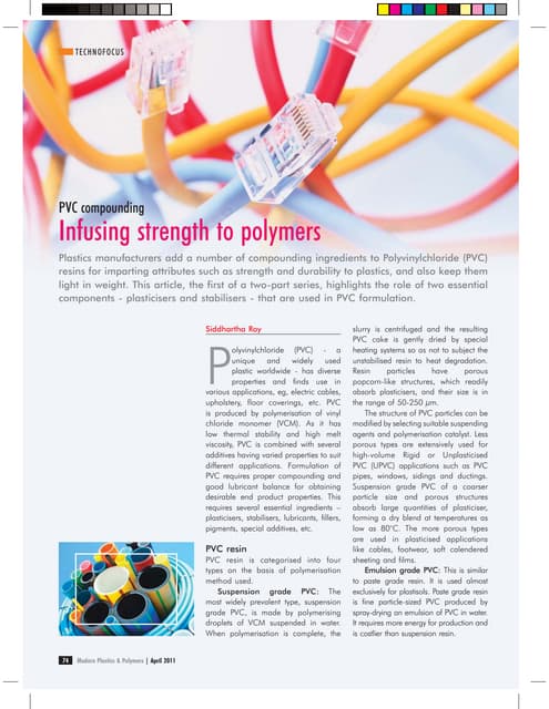 PVC Compounding Ingredients Part 1