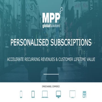 MPP Global - Personalised subscriptions 