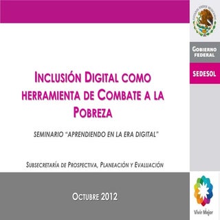Inclusión digital y pobreza
