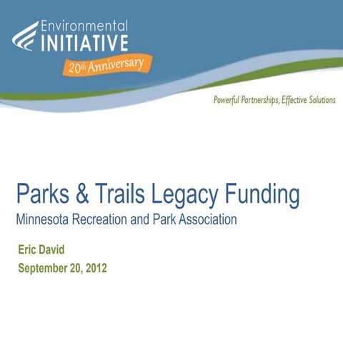 MRPA Presentation - September 2012