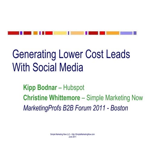 Social Media Lead Generation