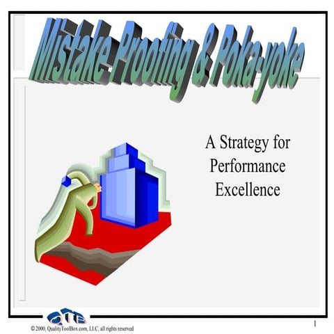 Mistake and proofing Poka yokae slide presentation