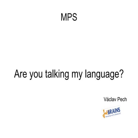 Concepts of JetBrains MPS