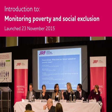 Monitoring poverty and social exclusion
