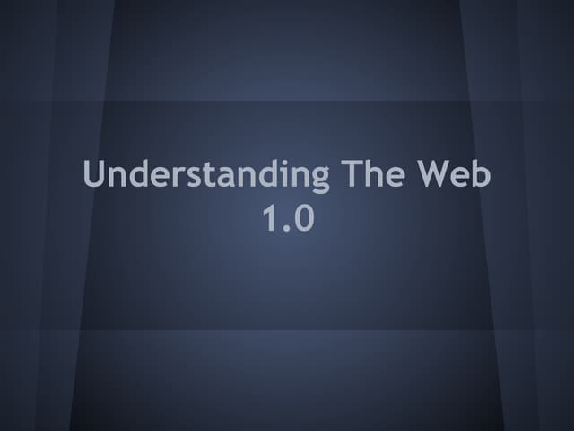 Introduction To Web (Mukesh Patel)