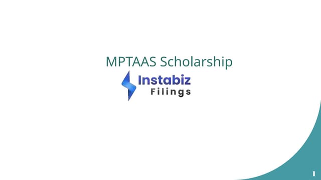 MPTAAS Scholarship: Your Path to Success