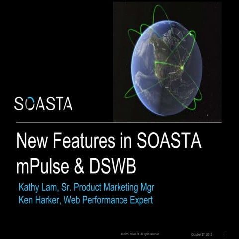 SOASTA mPulse update webinar