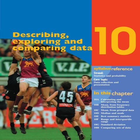 Maths A - Chapter 10