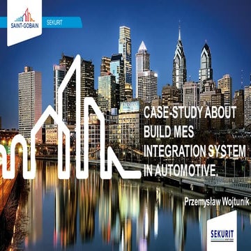Case-study about build MES Integration System