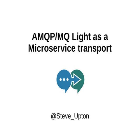 Mq light in microservices