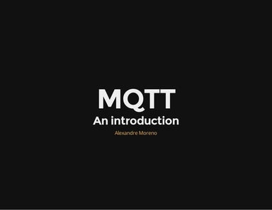 An introduction to MQTT