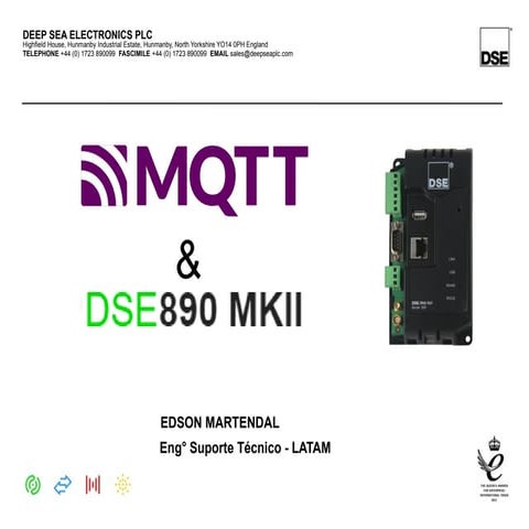 MQTT Intro - Spañol caracteristicas y especificaciones