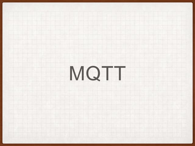 MQTT Introduction