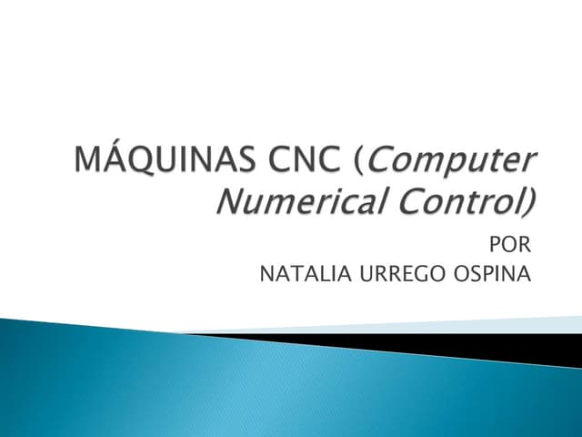 Máquinas cnc