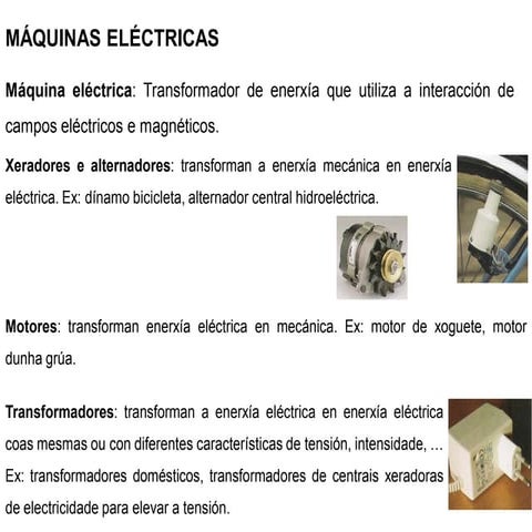 Máquinas eléctricas