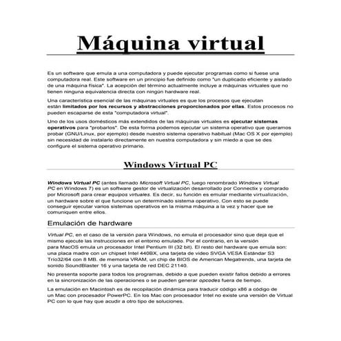 Máquina virtual
