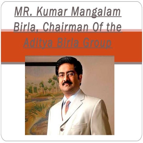 Mr. Kumar Mangalam Birla