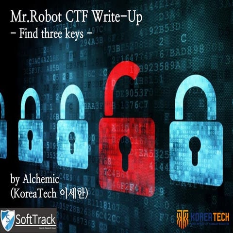 Mr.Robot CTF Write-Up (Korean version)