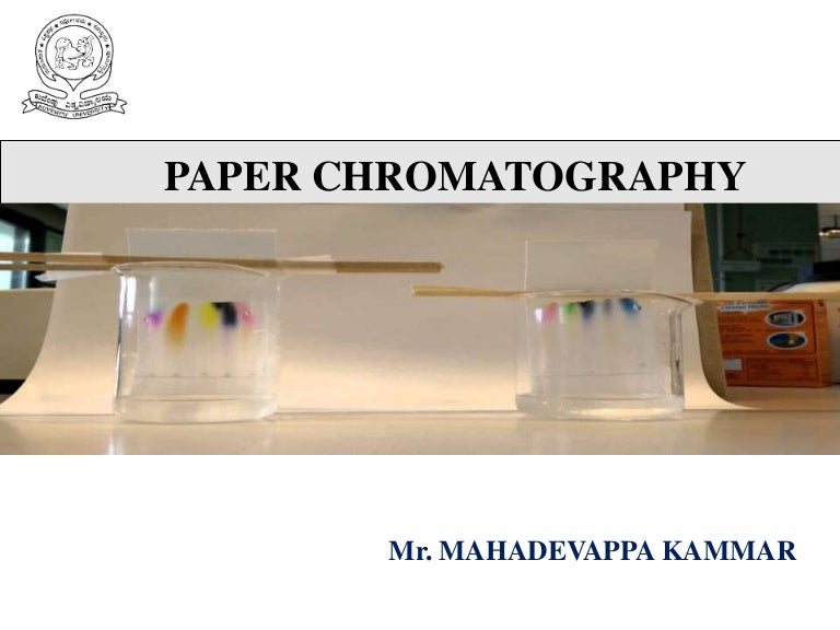 Types of paper chromatography