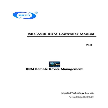 MR-228R RDM Controller Manual V4.0000.pdf