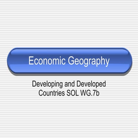 developing countries | PPTX