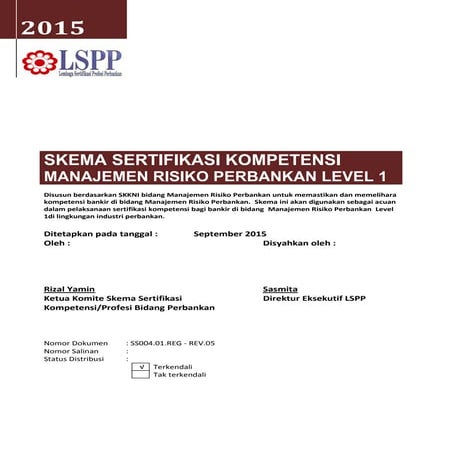 Manajemen Risiko level-1