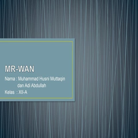 Mr wan