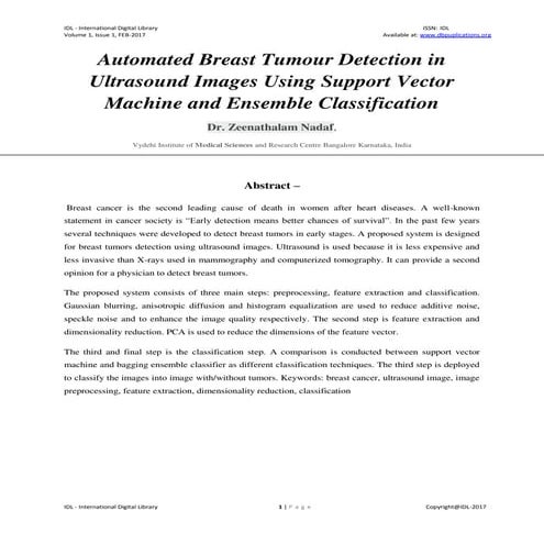DETECTION OF KIDNEY STONE USING DEEP LEARNING TECHNIQUES | PDF