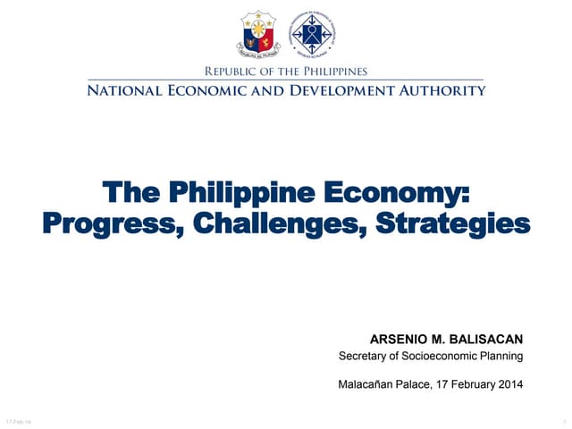The Philippine Economy: Progress, C...